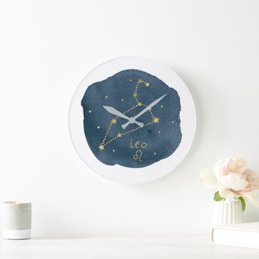 Leo Große Wanduhr (Zuhause)