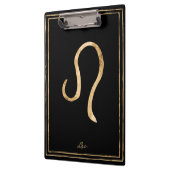 Leo Hammergoldstilisierte Astrologie Klemmbrett (Links)