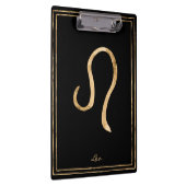 Leo Hammergoldstilisierte Astrologie Klemmbrett (Rechts)