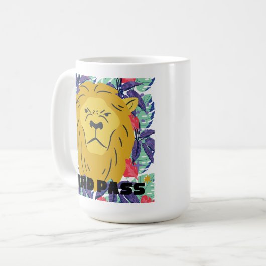 Leo Hard Pass Kaffeetasse (Vorderseite Links)
