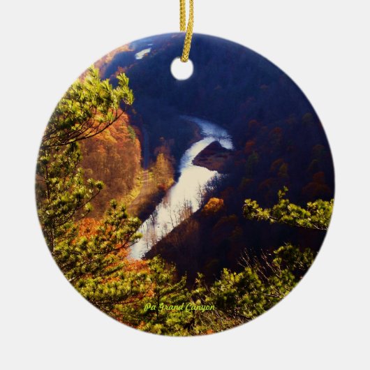 Leo Harrison St Pk~Pa Grand Canyon Keramik Ornament (Vorne)