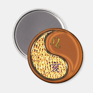 Leo & Holzschwein Magnet