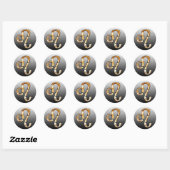 Leo Horoscope Sign Lion Stickers (Blatt)