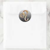Leo Horoscope Sign Lion Stickers (Tasche)