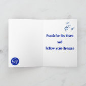 Leo Horoscope Zodiac Card Karte (Innenseite)