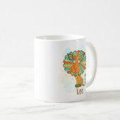 Leo Horoscope Zodiac Sign Jul 23 - 23. August Gebu Kaffeetasse (VorderseiteRechts)