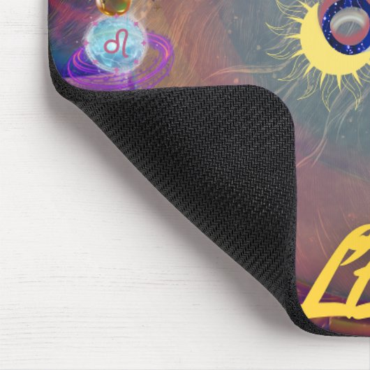 Leo Horoskop Mousepad (Ecke)