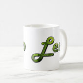 Leo in Peridot Gemstone Kaffeetasse (VorderseiteRechts)