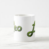 Leo in Peridot Gemstone Kaffeetasse (Mittel)