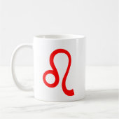 Leo in Red Kaffeetasse (Links)