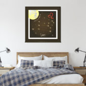 Leo July 23 to August 22 Leinwand (Insitu (Schlafzimmer))