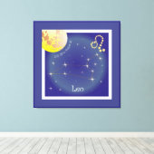 Leo July 23 to August 22 Leinwand (Insitu (Holzboden))