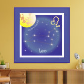Leo July 23 to August 22 Leinwand (Insitu (Wohnzimmer))