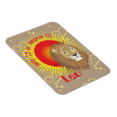 Leo July 23 to August 22 Premium Flexi Magnet (Rechte Seite)