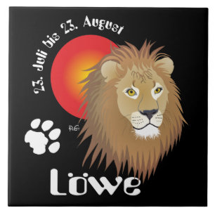 Leo July 23 to August 22 Tile Fliese