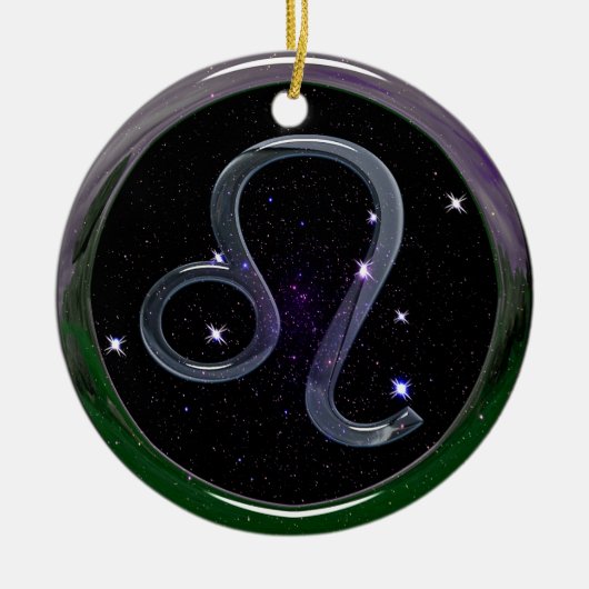 Leo Keramikornament (Vorne)