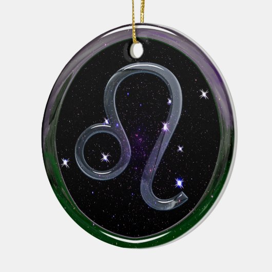 Leo Keramikornament (Links)