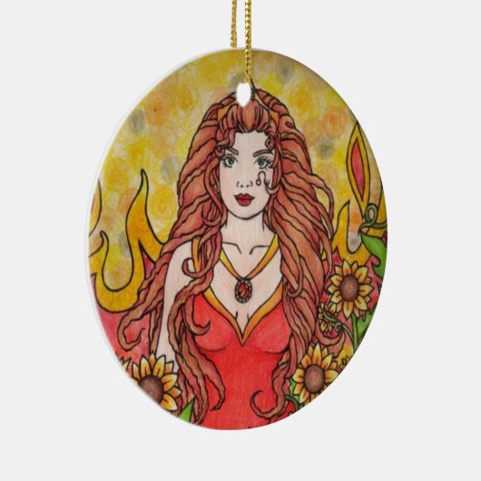 Leo Keramikornament (Rechts)