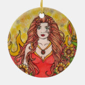 Leo Keramikornament (Hinten)