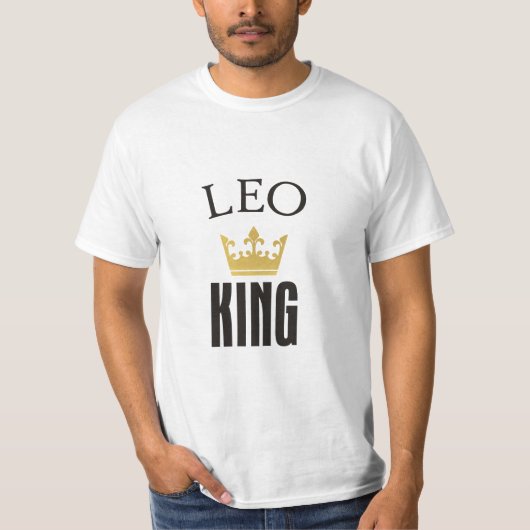 Leo King T-Shirt (Vorderseite)
