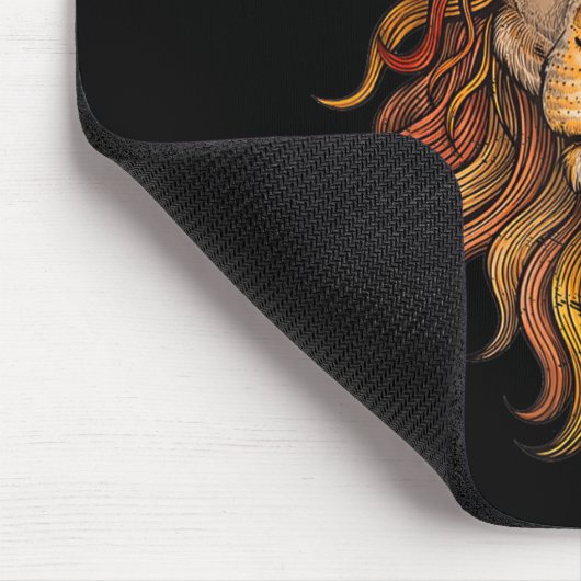 Leo King They Whispered To Him You Cant With Stand Mousepad (Ecke)