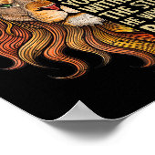 Leo King They Whispered To Him You Cant With Stand Poster (Ecke)