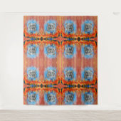 Leo - Kunstband - extra groß Wandteppich (Vorderseite)