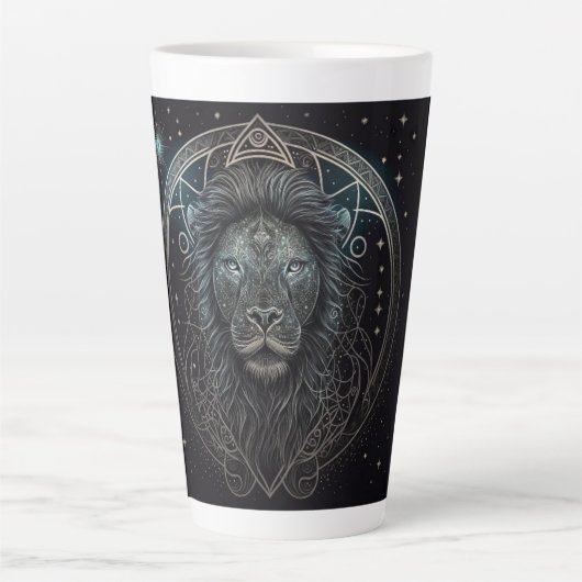 Leo Latte Tasse (Vorderseite)
