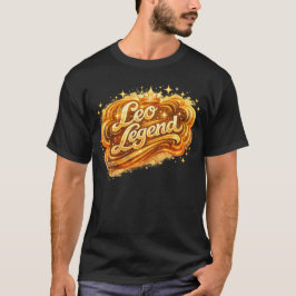 Leo Legende | Fett Feuriges Sternzeichen Astrologi T-Shirt