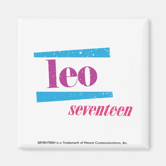 Leo Lila Magnet (Vorne)
