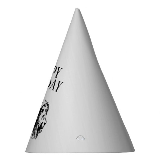 Leo Lion Bookended Zodiac Partyhütchen (Rechts)