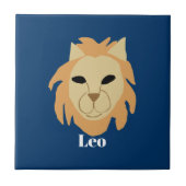 Leo Lion, Fliese (Vorderseite)