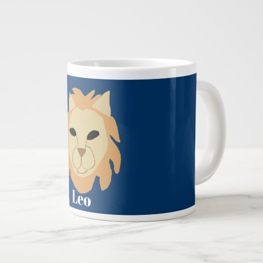 Leo Lion, Jumbo-Tasse (Vorderseite Rechts)