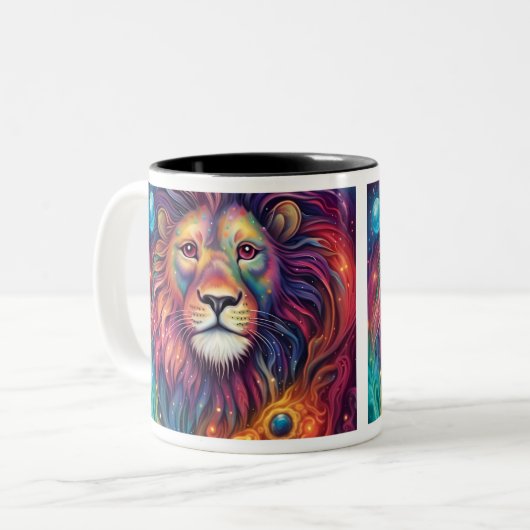 Leo Lion Tasse (Vorderseite Links)