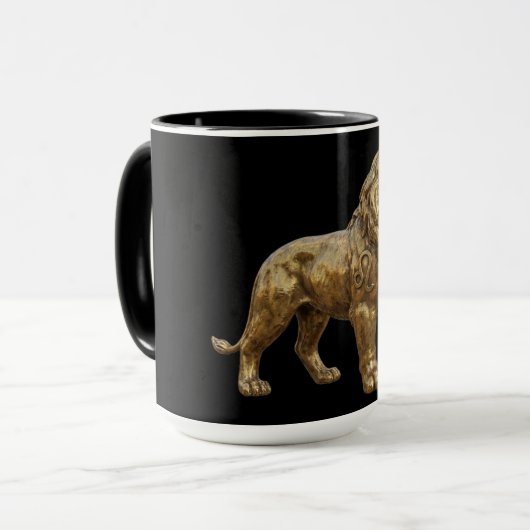 Leo Lion Tasse (Vorderseite Links)