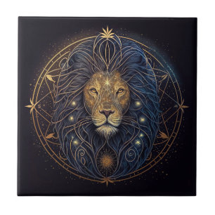 Leo Lion Tile Fliese