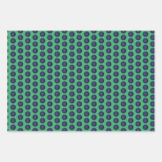 Leo Lion Zodiac Design Geschenkpapier Set (Vorderseite)