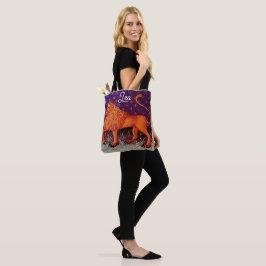 Leo Lion Zodiac Sign Horoscope Birthday Party Tasche