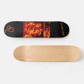 Leo Lion Zodiac Skateboard (Horizontal)