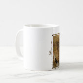 Leo - Lions Digital Art Astrologie Tasse (Vorderseite Links)