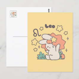 Leo Loppi Tokki Zodiac Serie Art Postkarte