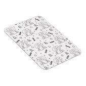 Leo Loppi Tokki Zodiac Serie Muster III Magnet (Rechte Seite)