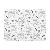 Leo Loppi Tokki Zodiac Serie Muster III Magnet (Horizontal)