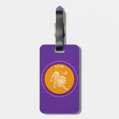 Leo Luggage Tag Gepäckanhänger (Rückseite vertikal)