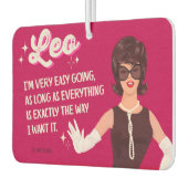 Leo lustiges Horoscope Autolufterfrischer (Links)
