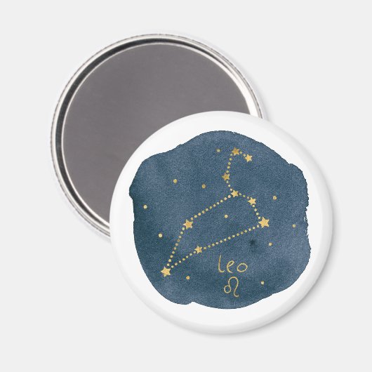 Leo Magnet (Vorderseite/Rückseite)