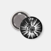 Leo Magnet (Vorderseite/Rückseite)