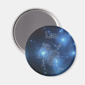 Leo Magnet (Vorderseite/Rückseite)