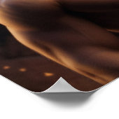 Leo Male Astrologisches Poster (Ecke)