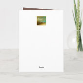 Leo Male Birthday Card Feiertagskarte (Rückseite)